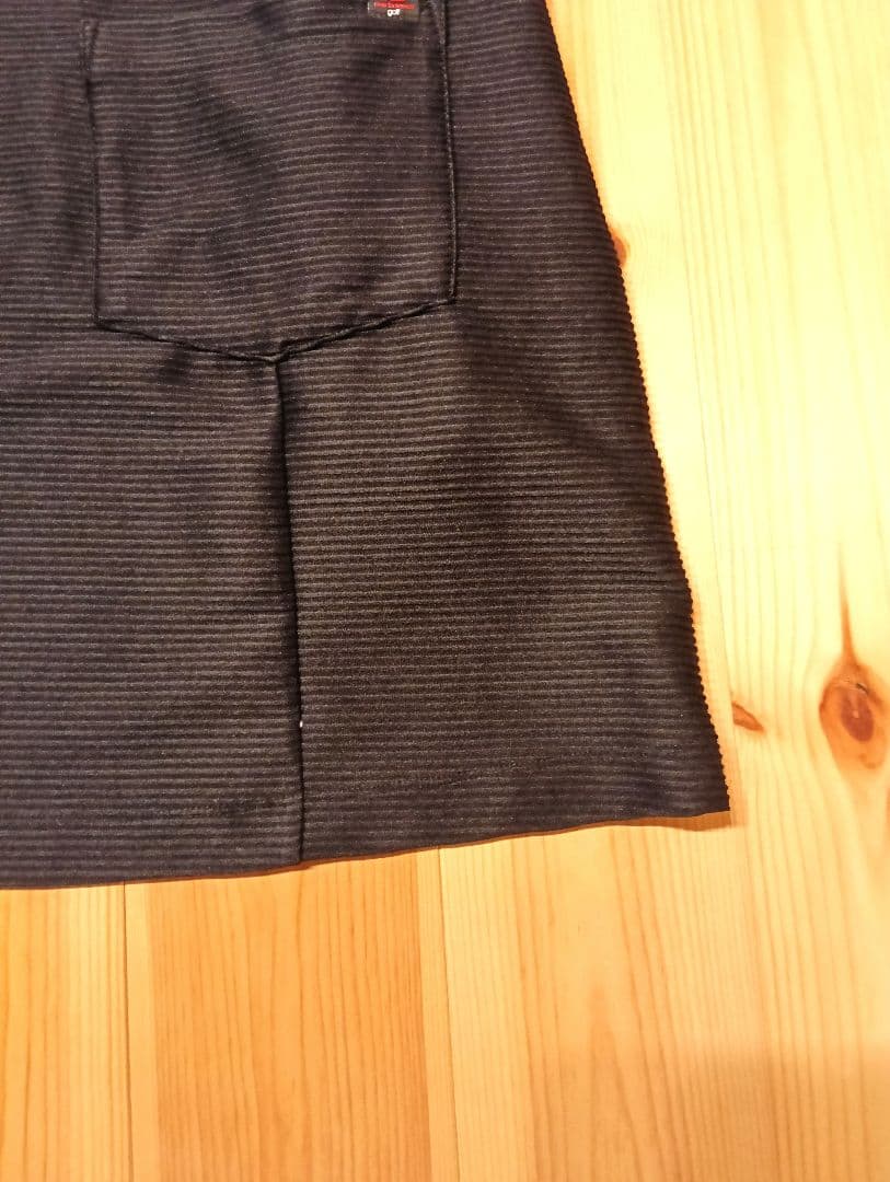 美品 new balance GOLF ドビーボーダーハーフジップワンピース