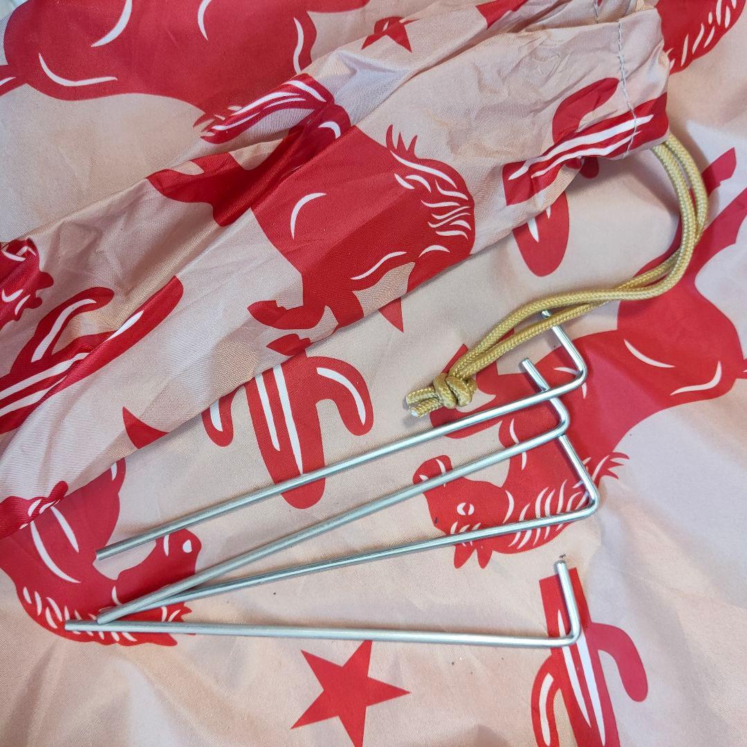 コールマン　クイックアップIGシェード ワンタッチテント　レッド