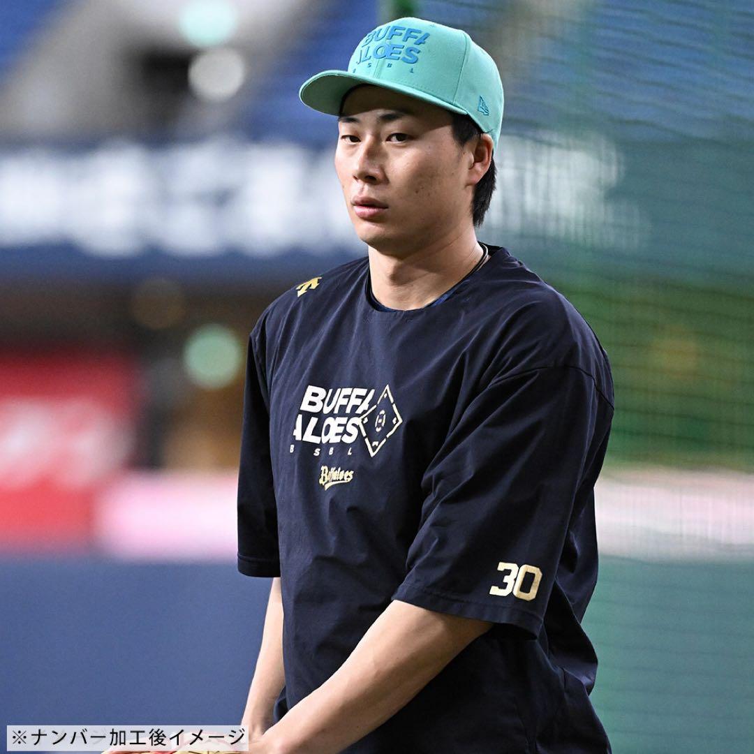 【新品タグ付／完売品】デサント バファローズ 半袖ゲーマージャケット Mサイズ