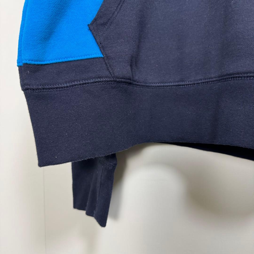 OLDGAP ラガースウェット 裏起毛 ボーダー　カンガルーポケット　長袖