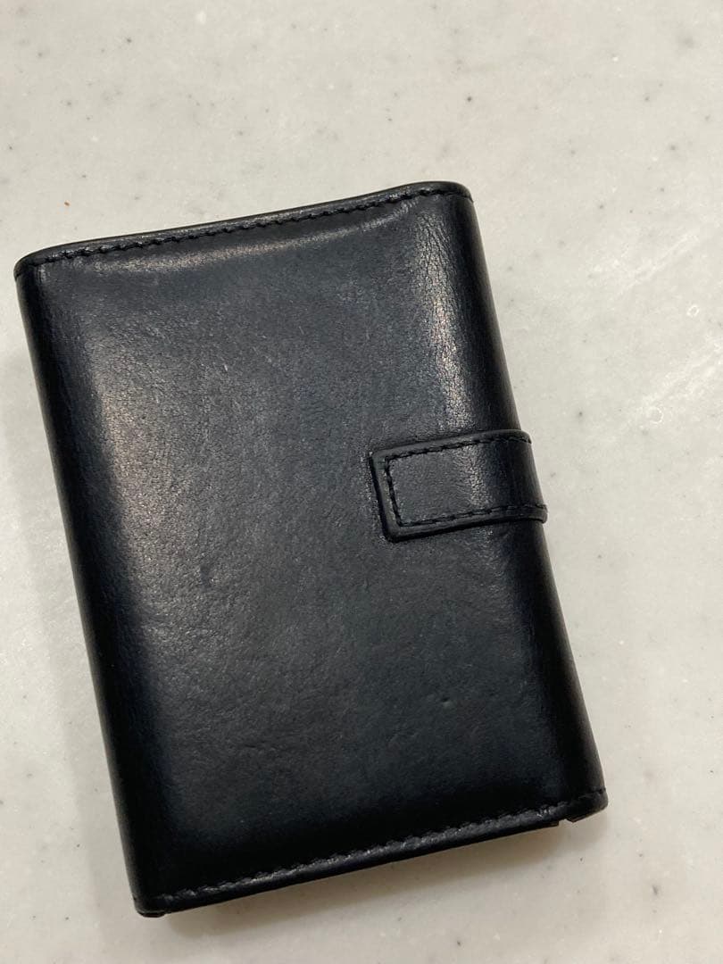 YSL ブラックレザー キーケース