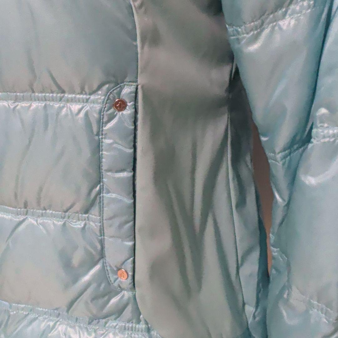 Munsingwear 2ウェイ 水色 ダウンジャケット ベストに変身