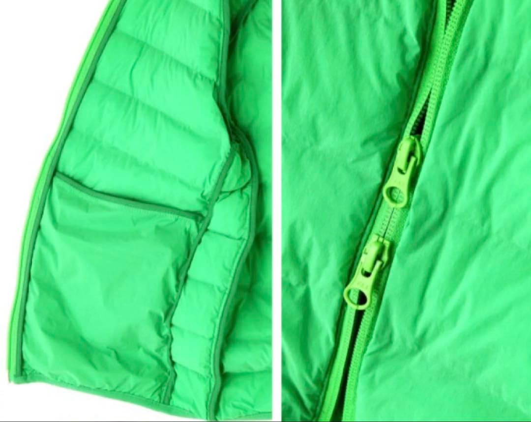 新品 パーリーゲイツ ジャックバニー ナイロンタフタ袋織 中綿ブルゾン 6LL緑