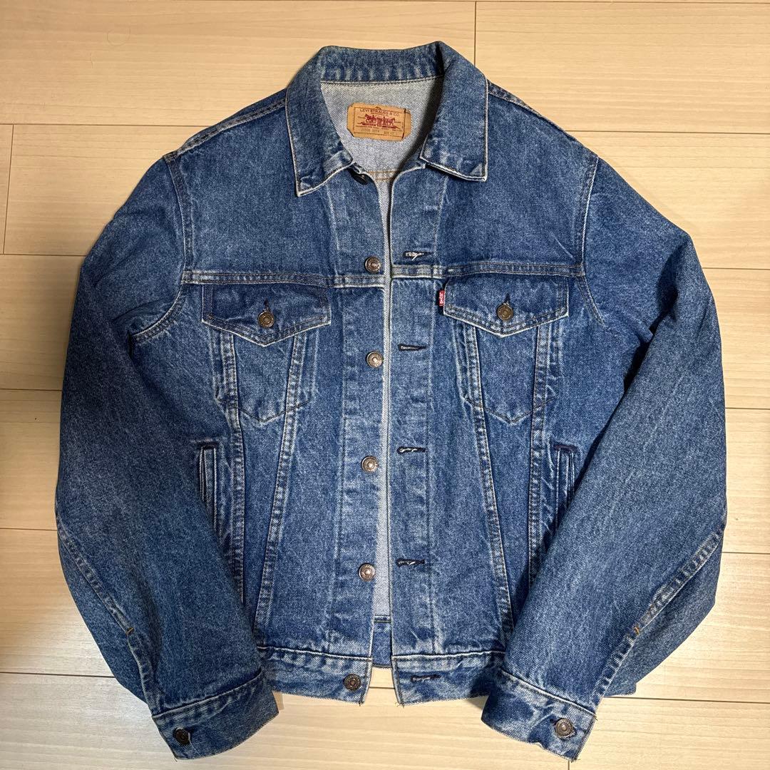 Levi's 古着　デニムジャケット サイズ42 bump 藤原