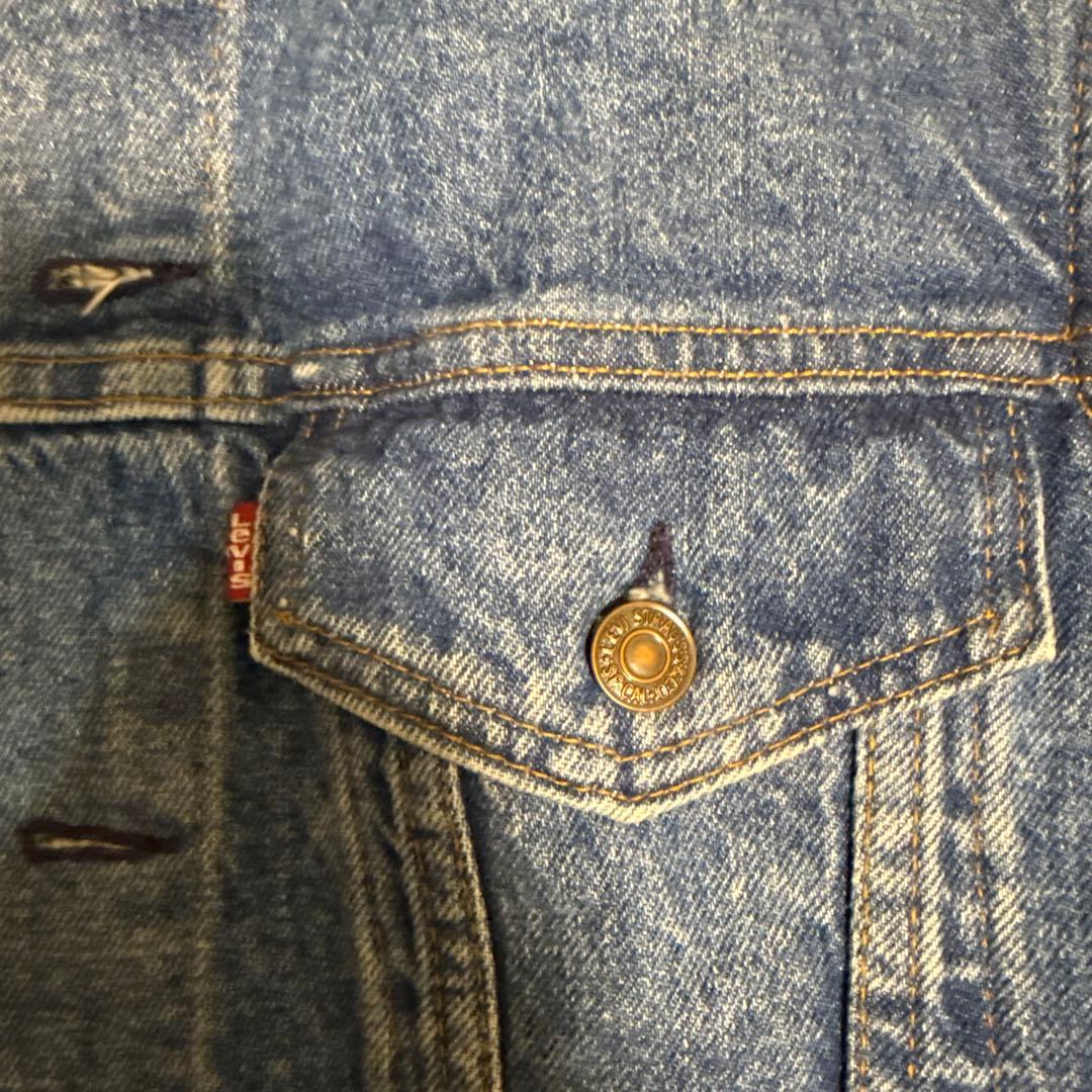 Levi's 古着　デニムジャケット サイズ42 bump 藤原