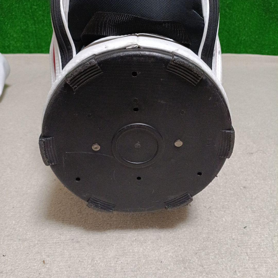 軽量 Mizuno キャディバッグ ホワイト/ブルー