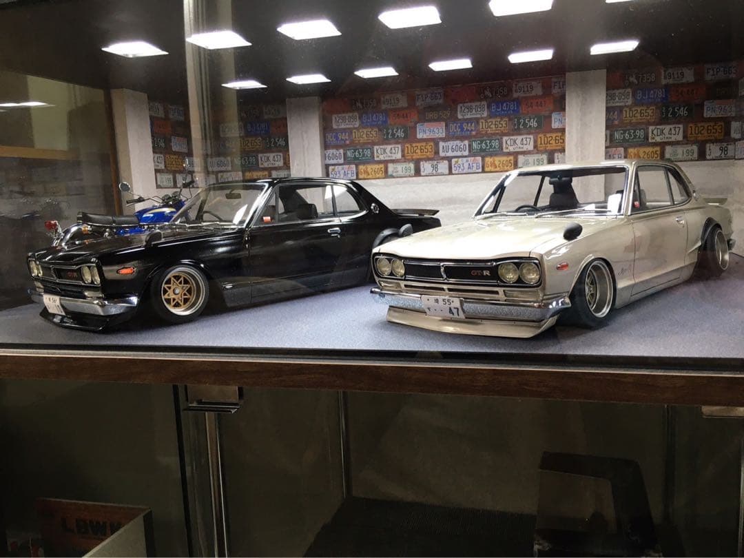 1/12ミニカー　IG ハコスカ GTR スピードスターMK-Ⅲ深リムカスタム