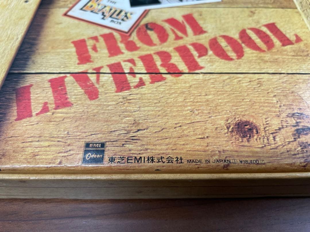 THE BEATLES BOX FROM LIVERPOOL ８枚LPボックス