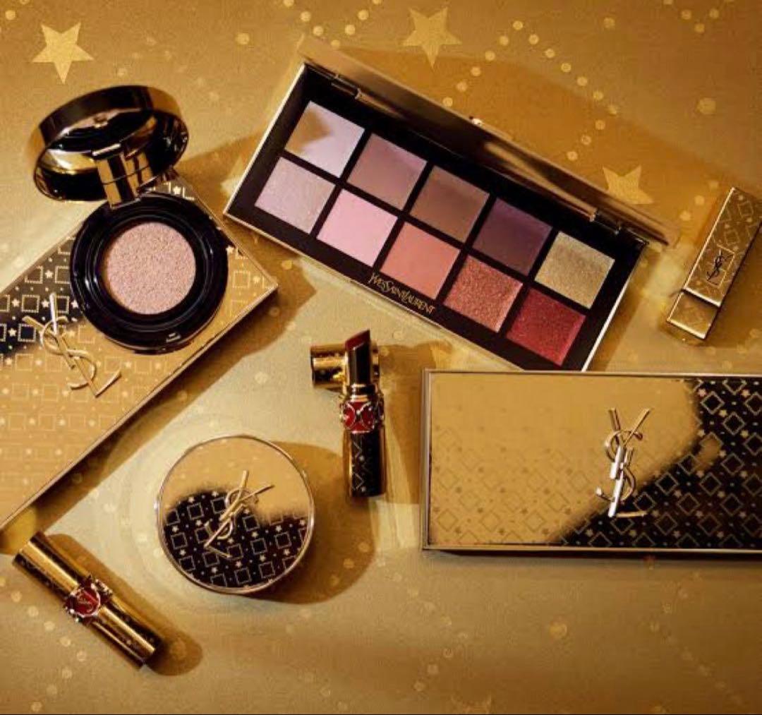 YSL イヴ・サンローラン　クチュールカラークラッチ５　デザートヌード