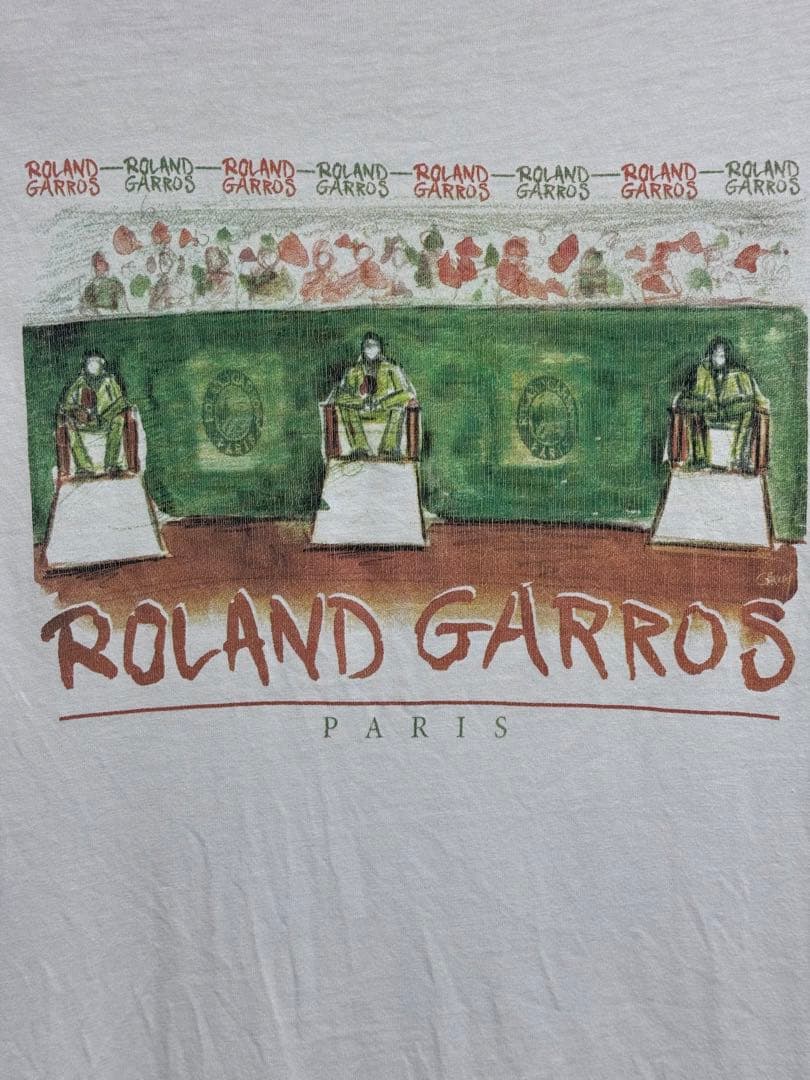 【希少】ROLAND GARROS PARIS GRIFTシャツXL
