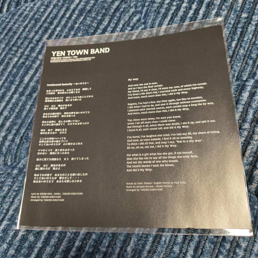 再出品　限定EP YEN TOWN BAND Swallowtail Butt