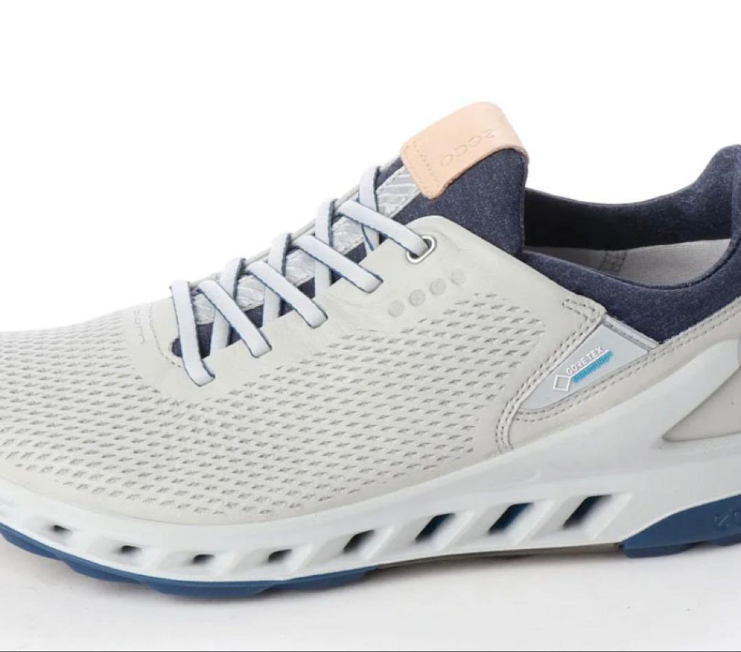 新品タグ付き　ECCO ゴルフシューズ 25.5cm グレー