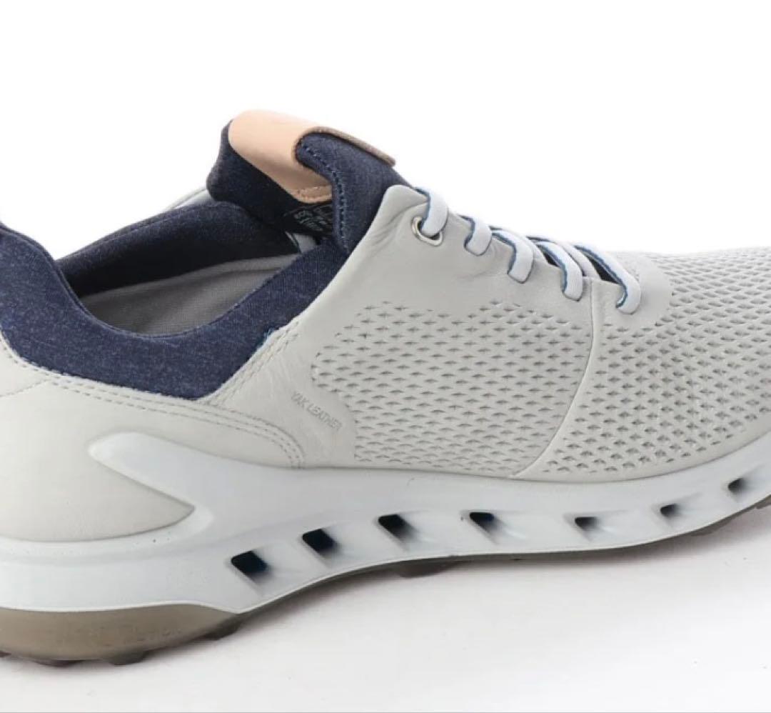 新品タグ付き　ECCO ゴルフシューズ 25.5cm グレー