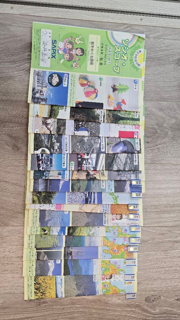 SAPIX　小学4年生向け　学習教材セット　2025-2026