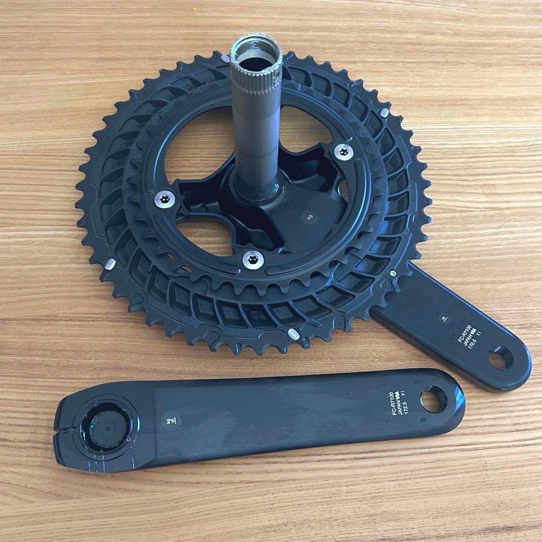 パーツ SHIMANO FC-R7100 52x36t 172.5mm