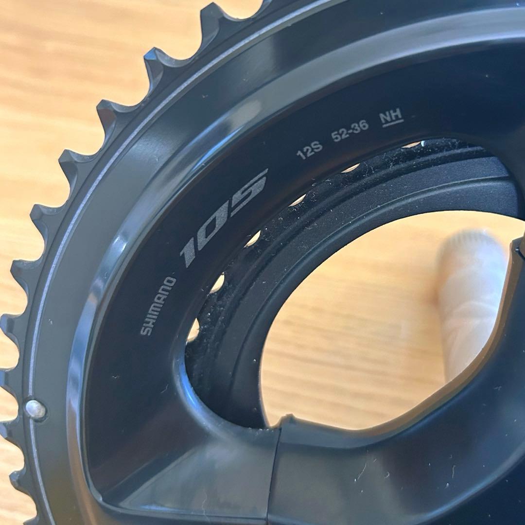 パーツ SHIMANO FC-R7100 52x36t 172.5mm