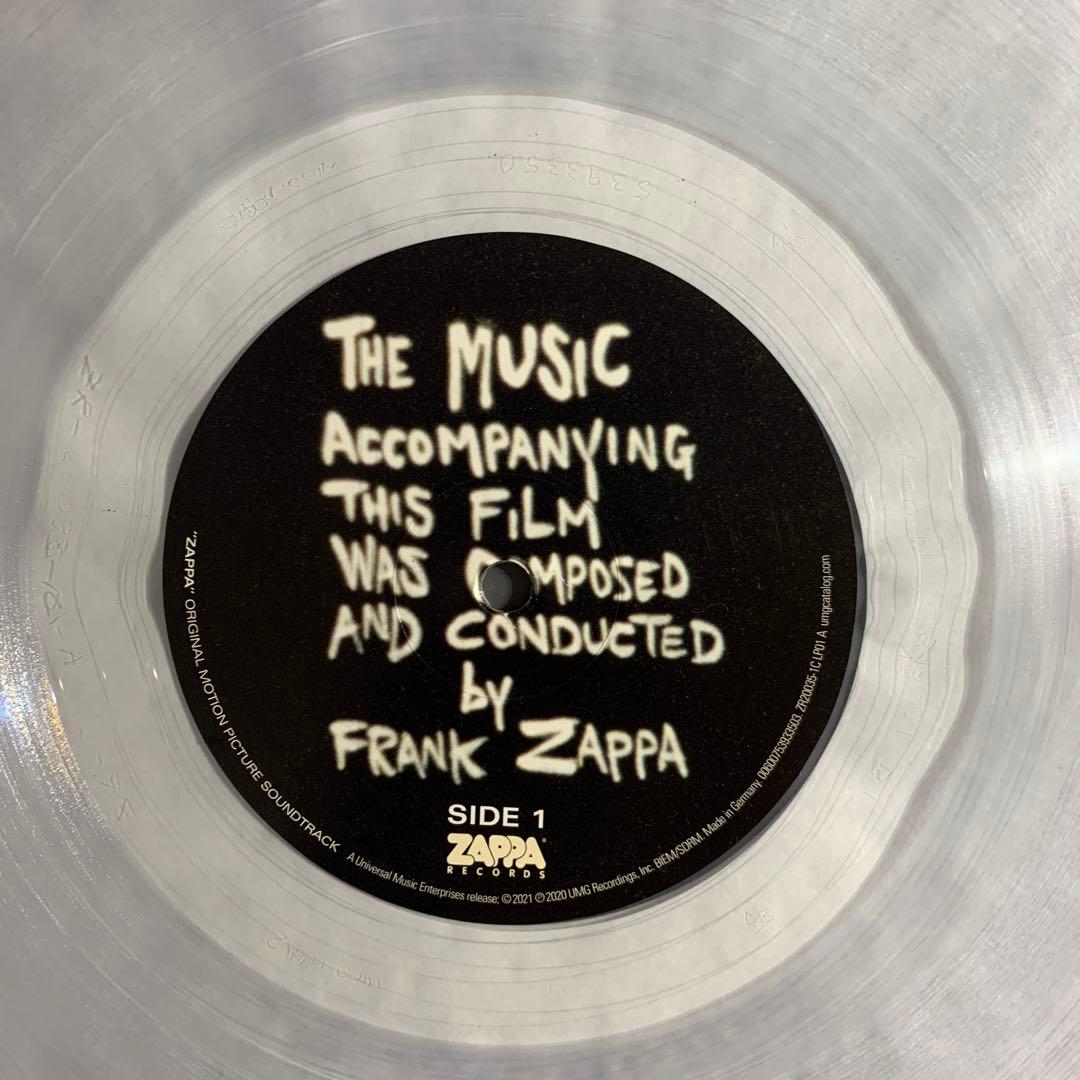 Frank Zappa / Zappa （OST）)（Clear Vinyl）