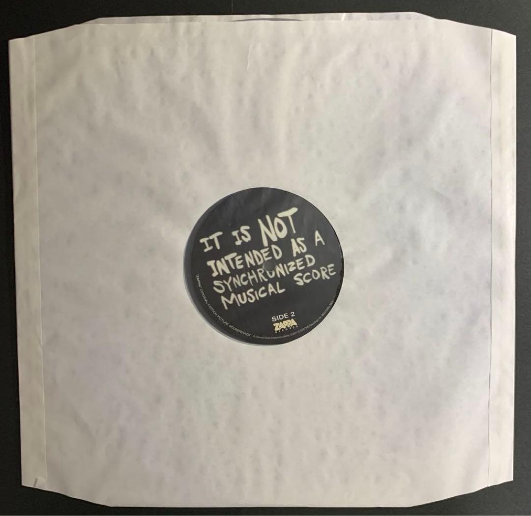 Frank Zappa / Zappa （OST）)（Clear Vinyl）