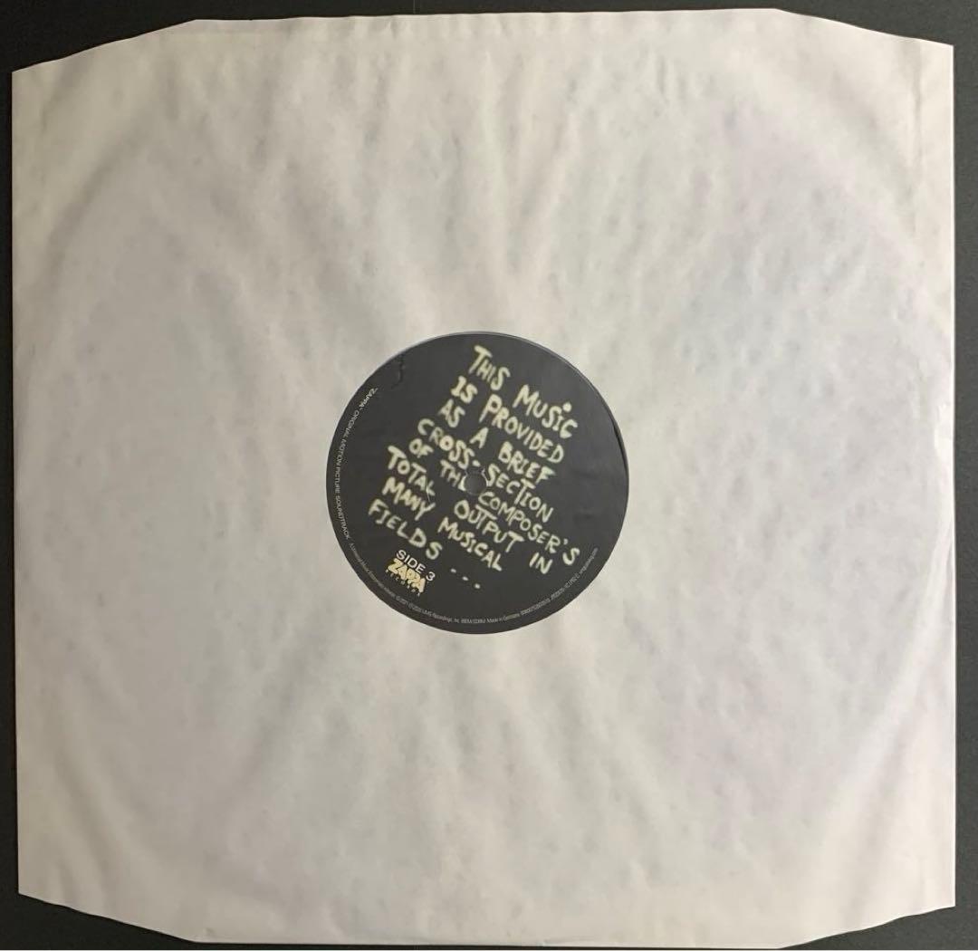 Frank Zappa / Zappa （OST）)（Clear Vinyl）