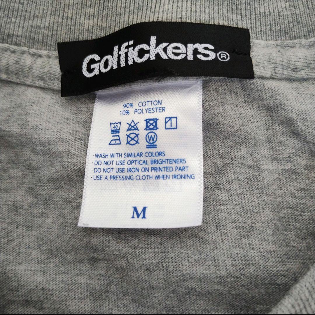 GOLFICKERS ゴルフィッカーズ ゾンビ バックプリント Tシャツ M