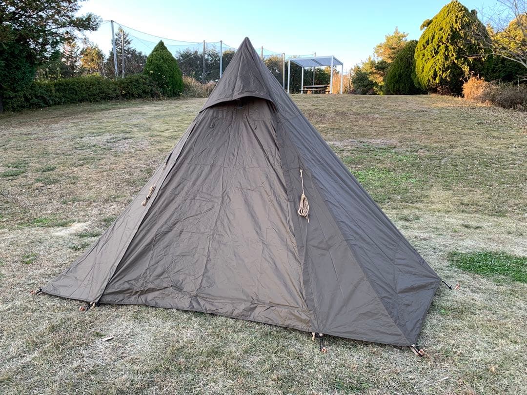 タラスブルバ ワンポールティピー 専用グラウンドシート付き