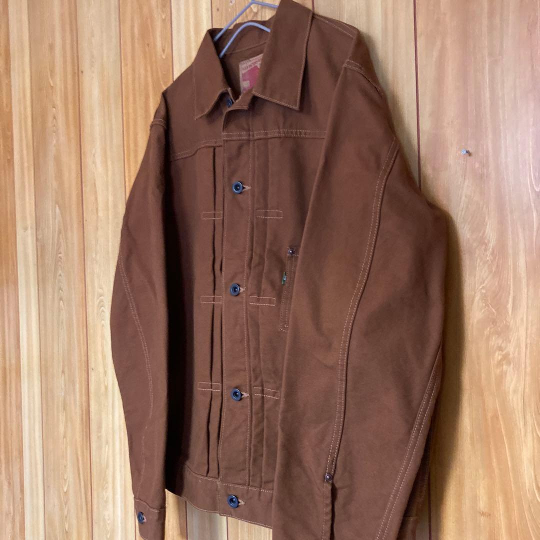 極美品　FOB Factory コットンダックジャケット　ジージャン　40