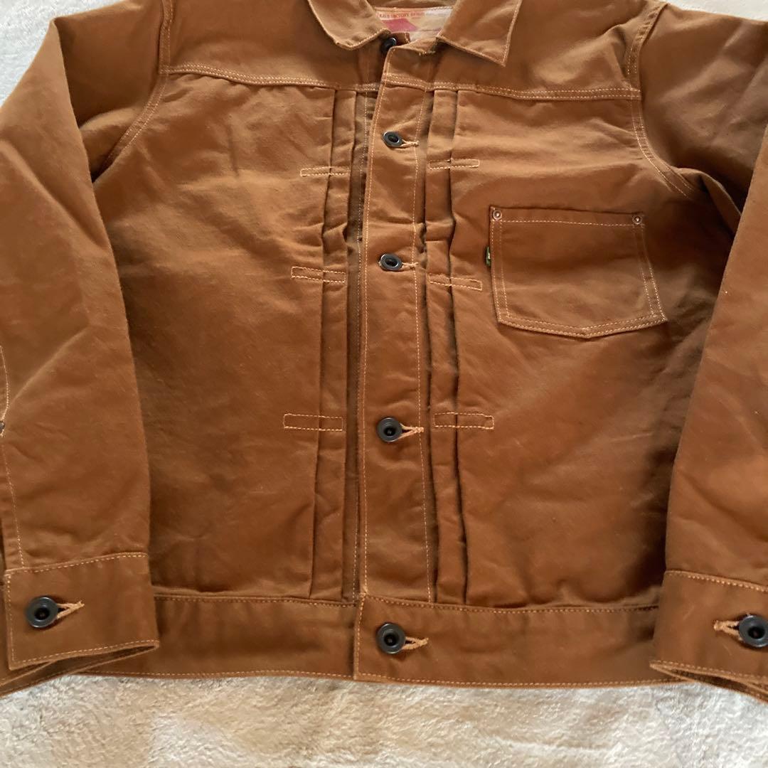 極美品　FOB Factory コットンダックジャケット　ジージャン　40