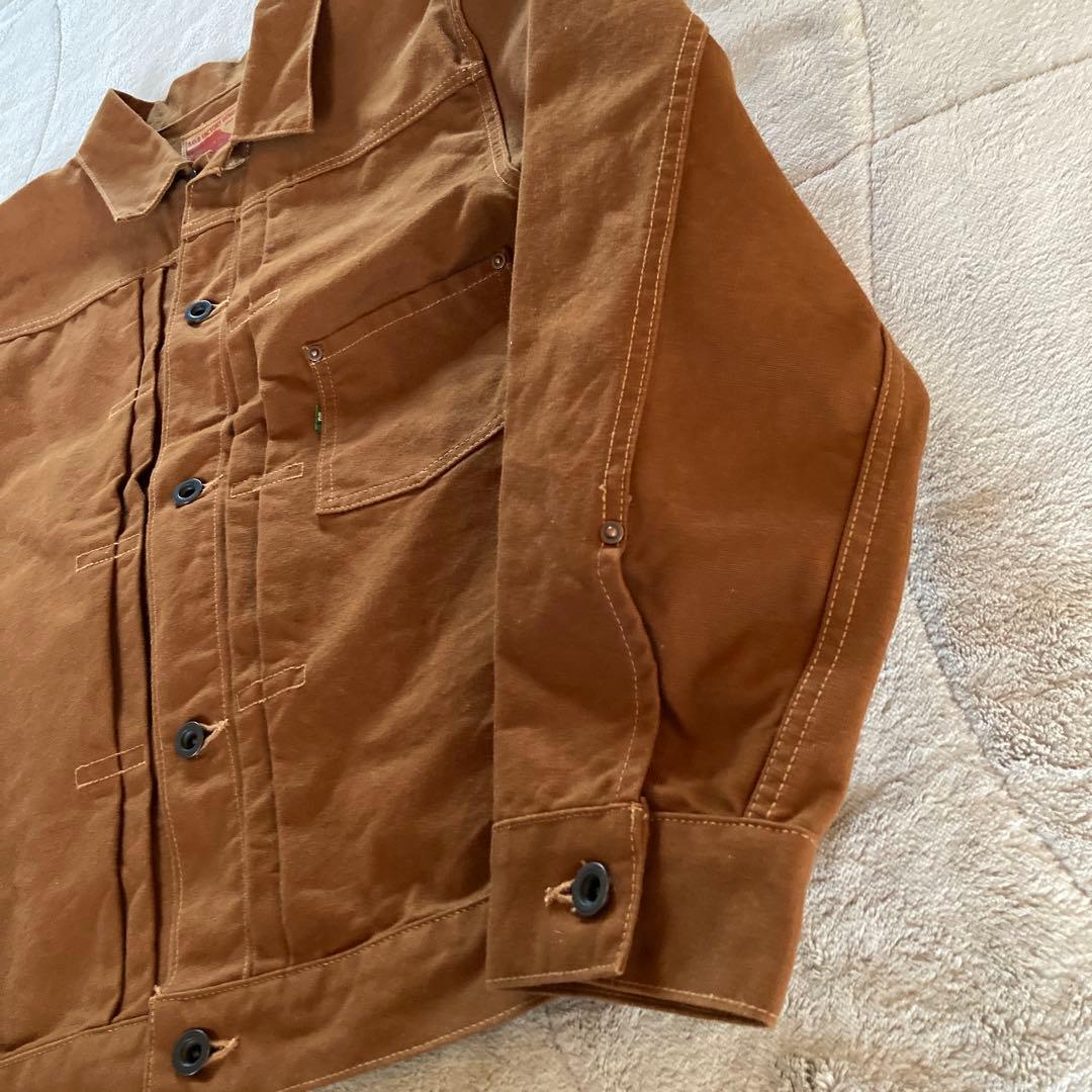 極美品　FOB Factory コットンダックジャケット　ジージャン　40