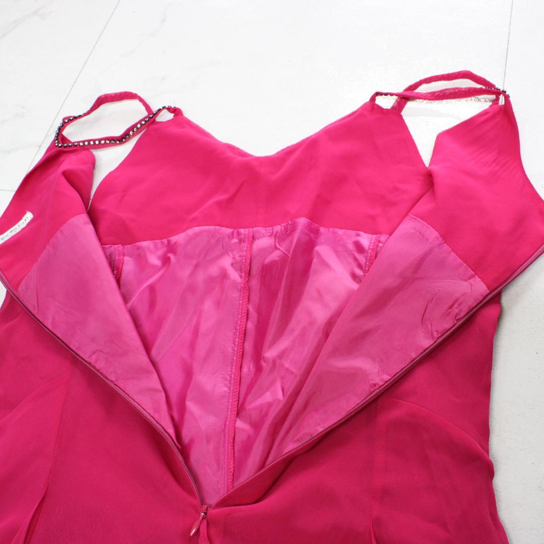 【美品 社交ダンス衣装】ワンピース ドレス create-sun 無地 可愛い