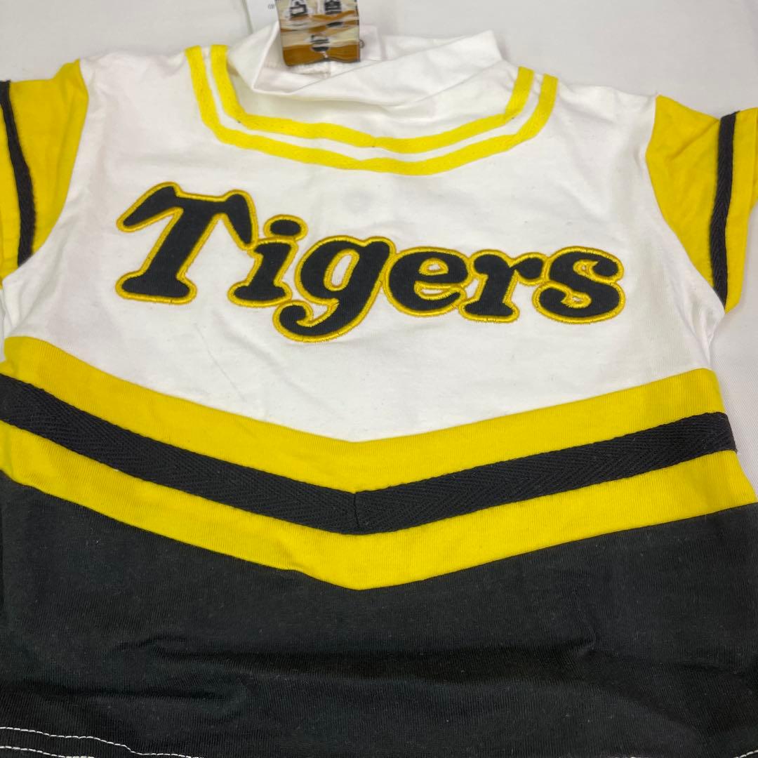 #Tigers 90cm2歳チアリーディングウェア セットシュシュ付