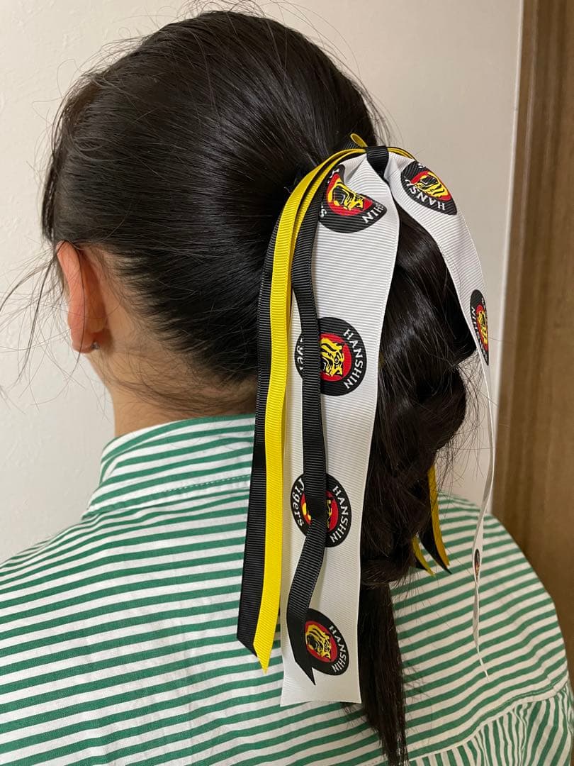 #Tigers 90cm2歳チアリーディングウェア セットシュシュ付