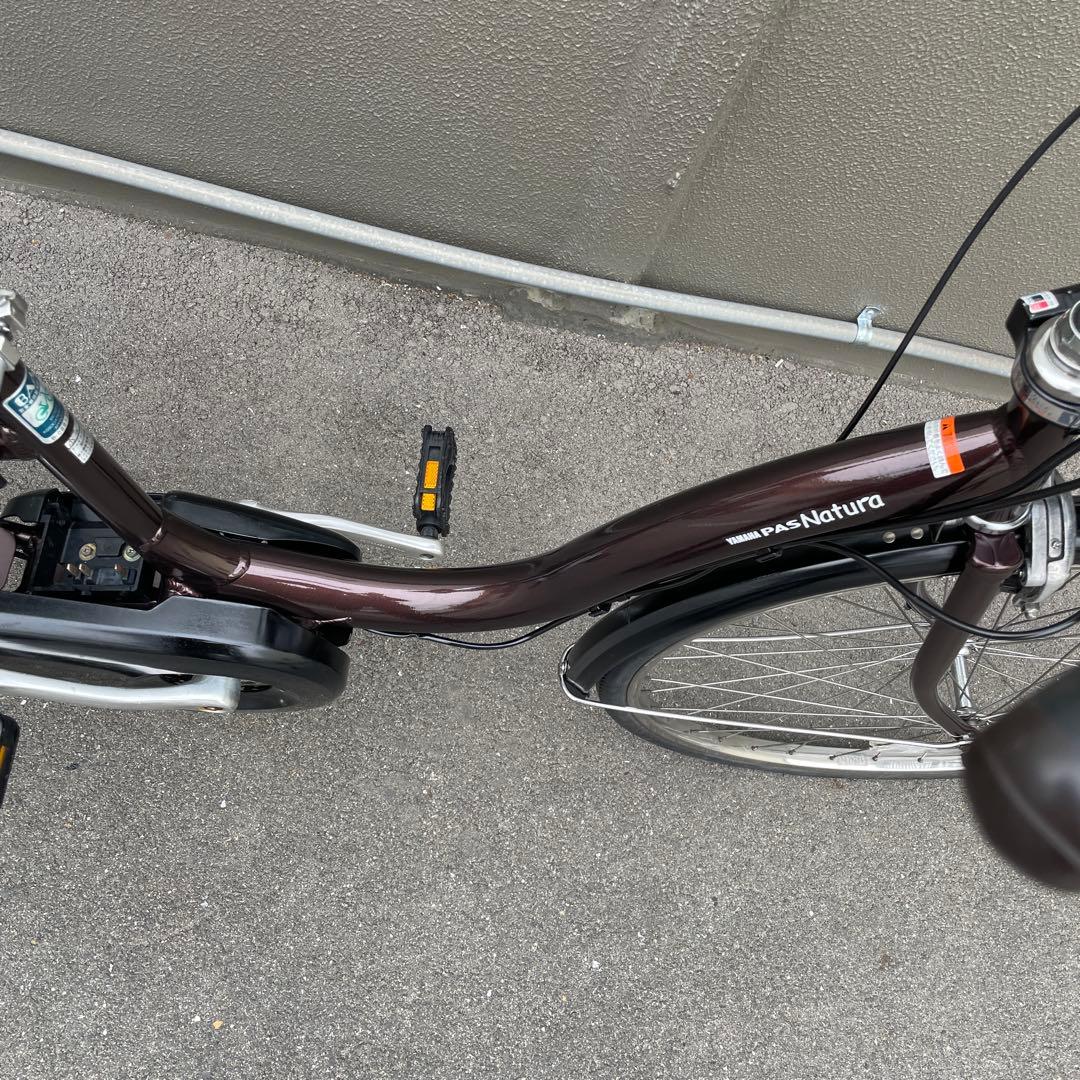 ヤマハ電動アシスト自転車26インチ 新品バッテリー8.9A h