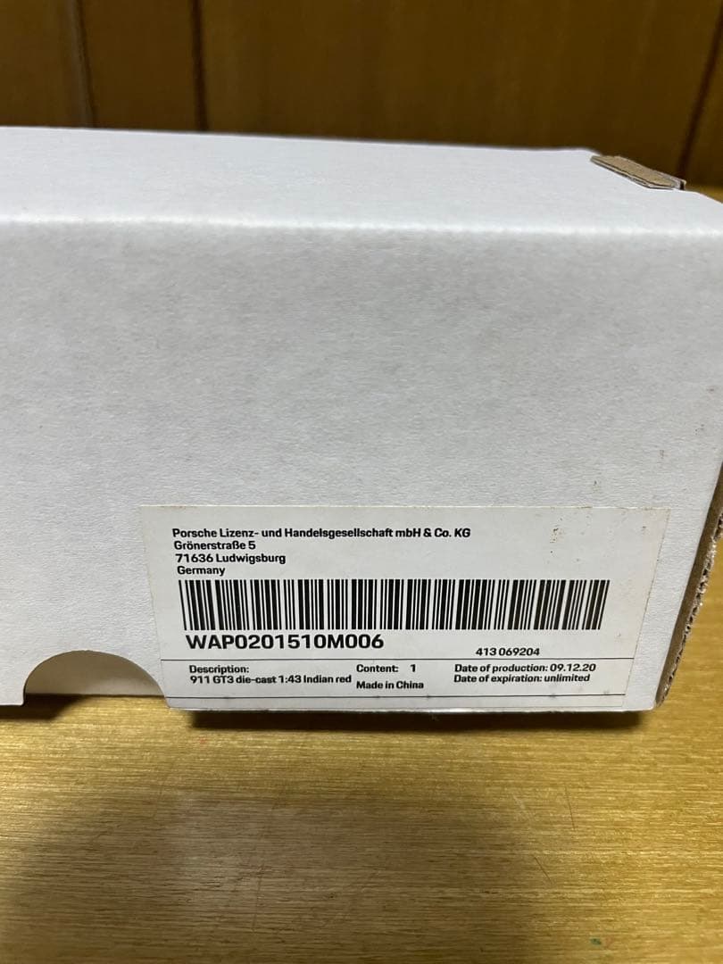 Porsche GT3 911 2021限定 1/43
