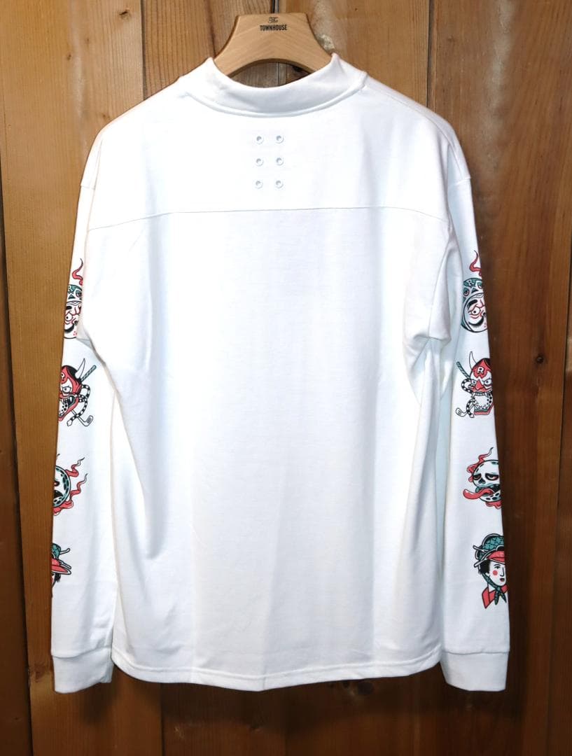 新品 ラッセルノ LOOSE FIT ハイネック 長袖シャツ (5/L) Ⓗ