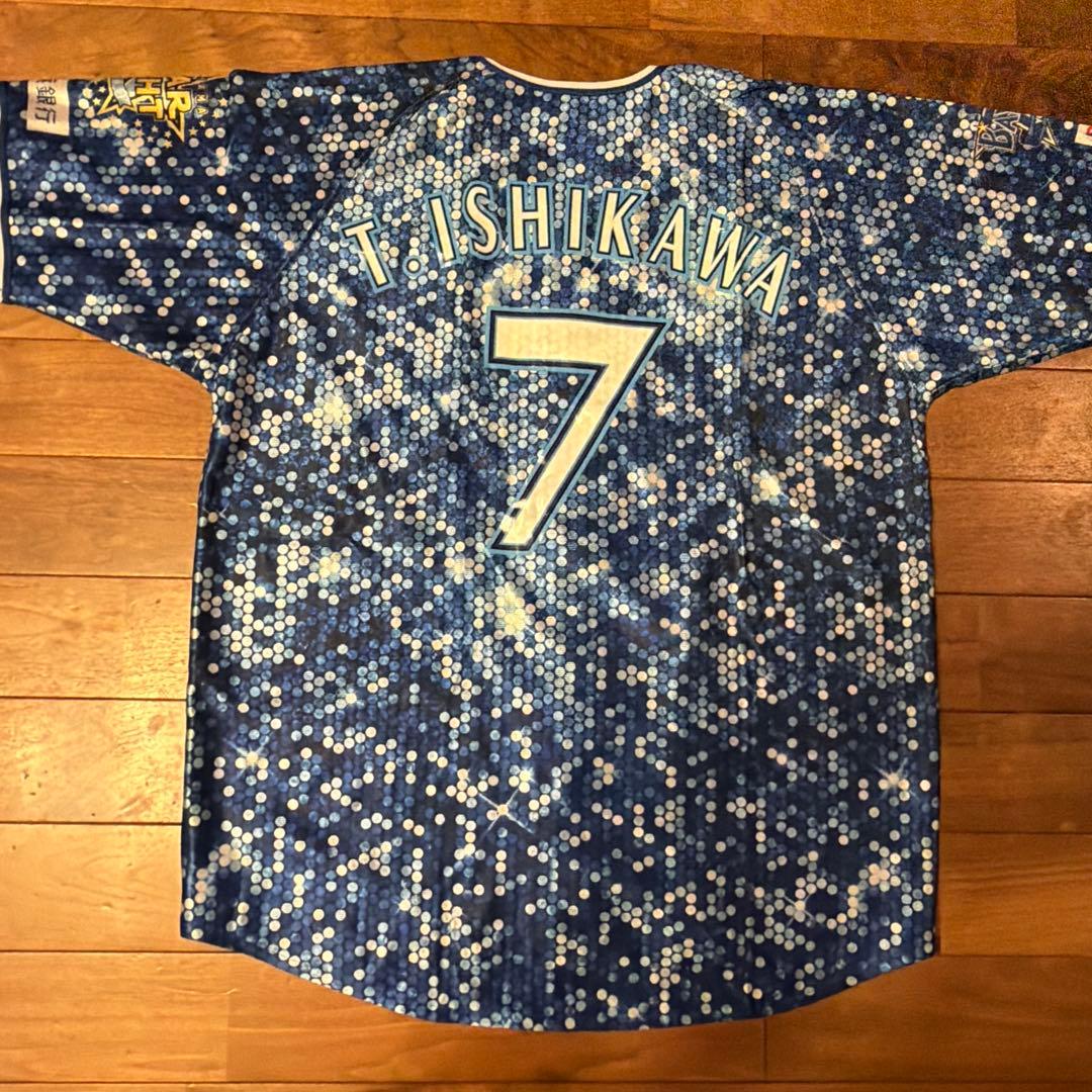 横浜DeNAベイスターズ　#7石川雄洋　ユニフォーム&スターナイト　サイン入り