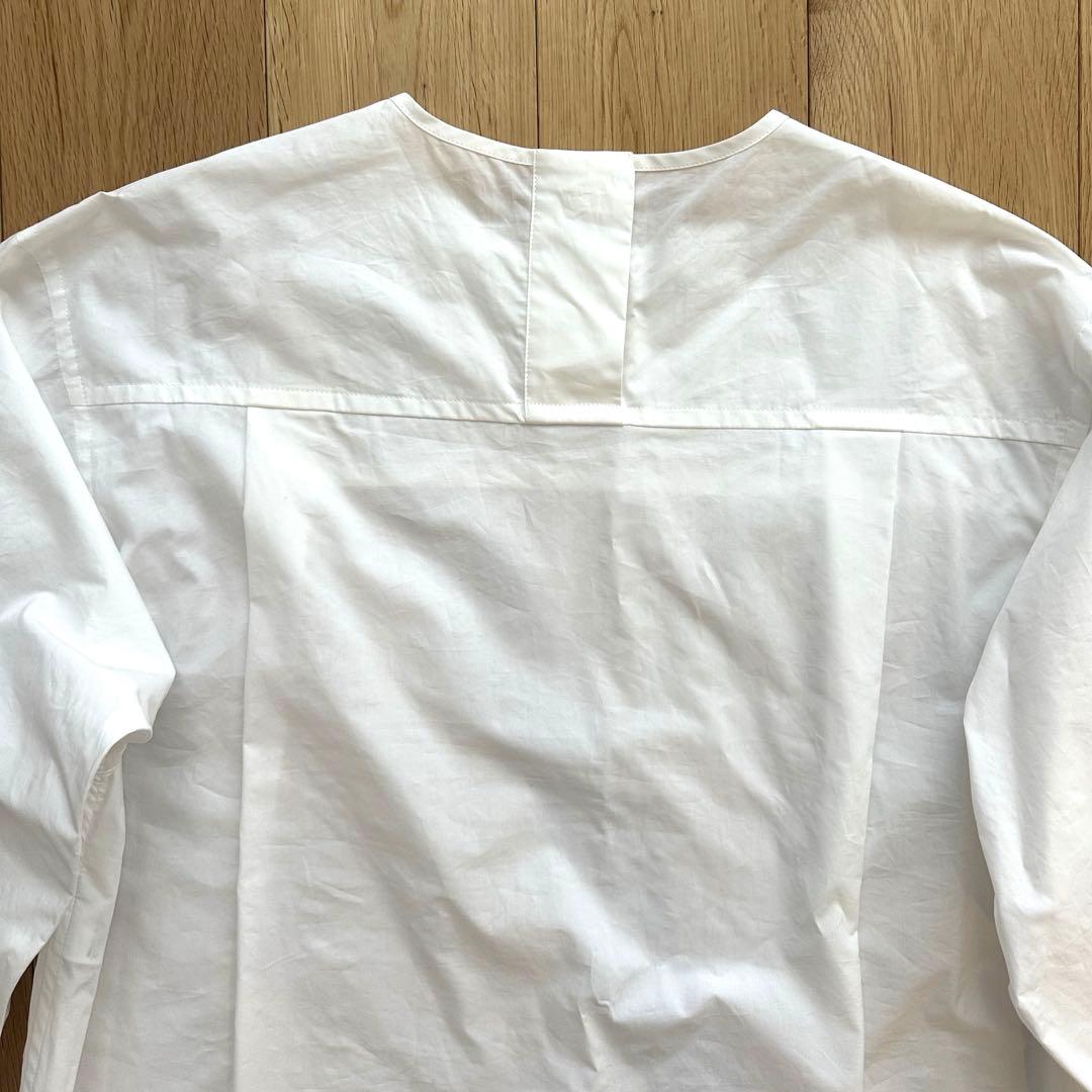 【新品】BEAUTY&YOUTH コットン クルーネック ブラウス