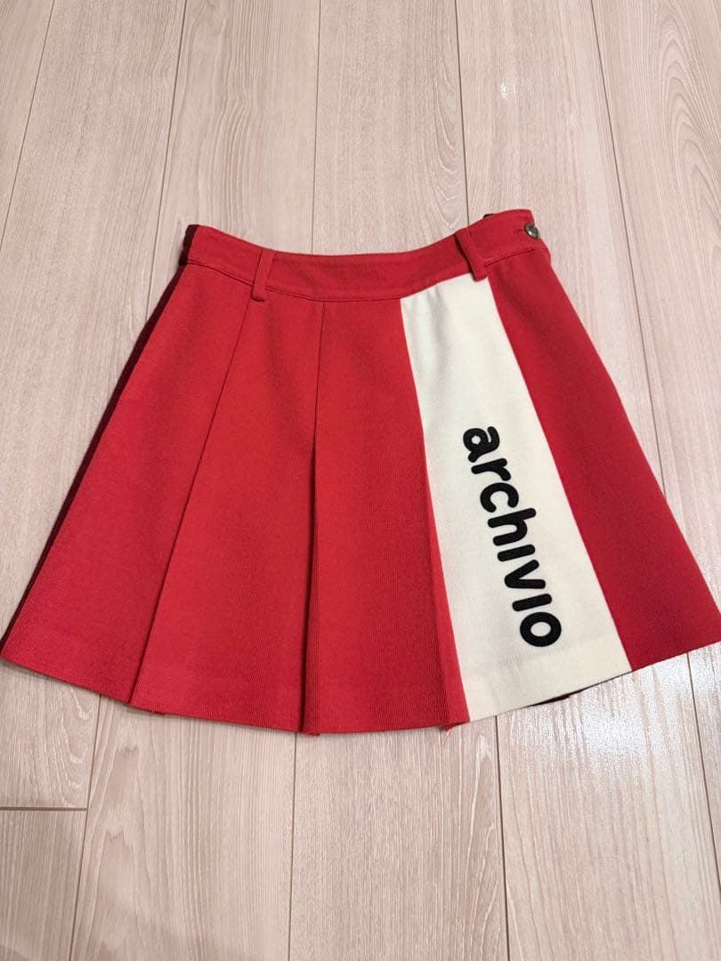 【美品】アルチビオ上下セット　サイズ36/S レッド 赤