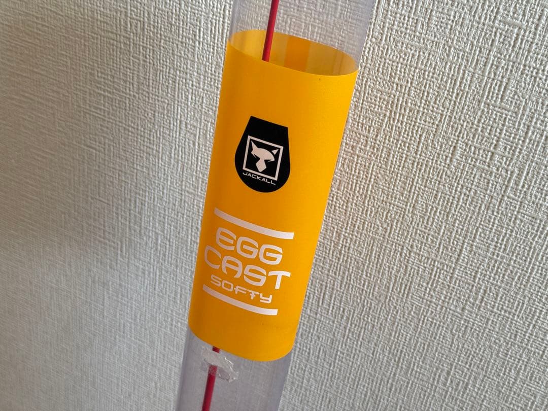 ジャッカル エッグキャスト ソフティ120 ウッディーレッド