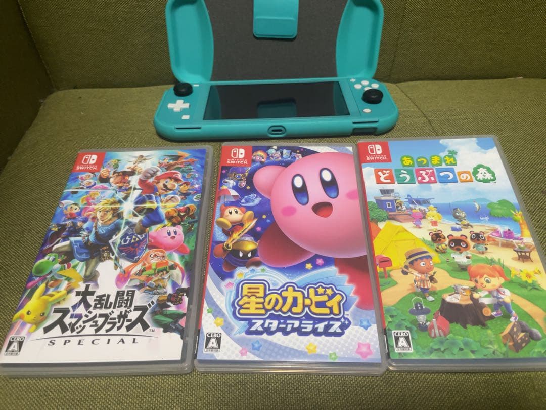 B*h様 Nintendo SwitchLight ＋カセット3種類