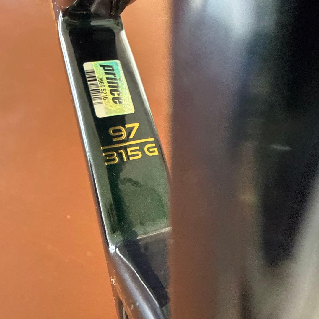 Prince 97 テニスラケット 315g