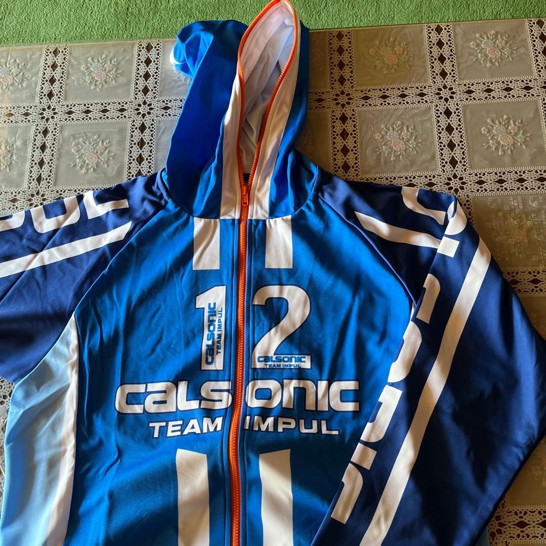 T*O様 Calsonic Team Impul フルジップパーカーLサイズ
