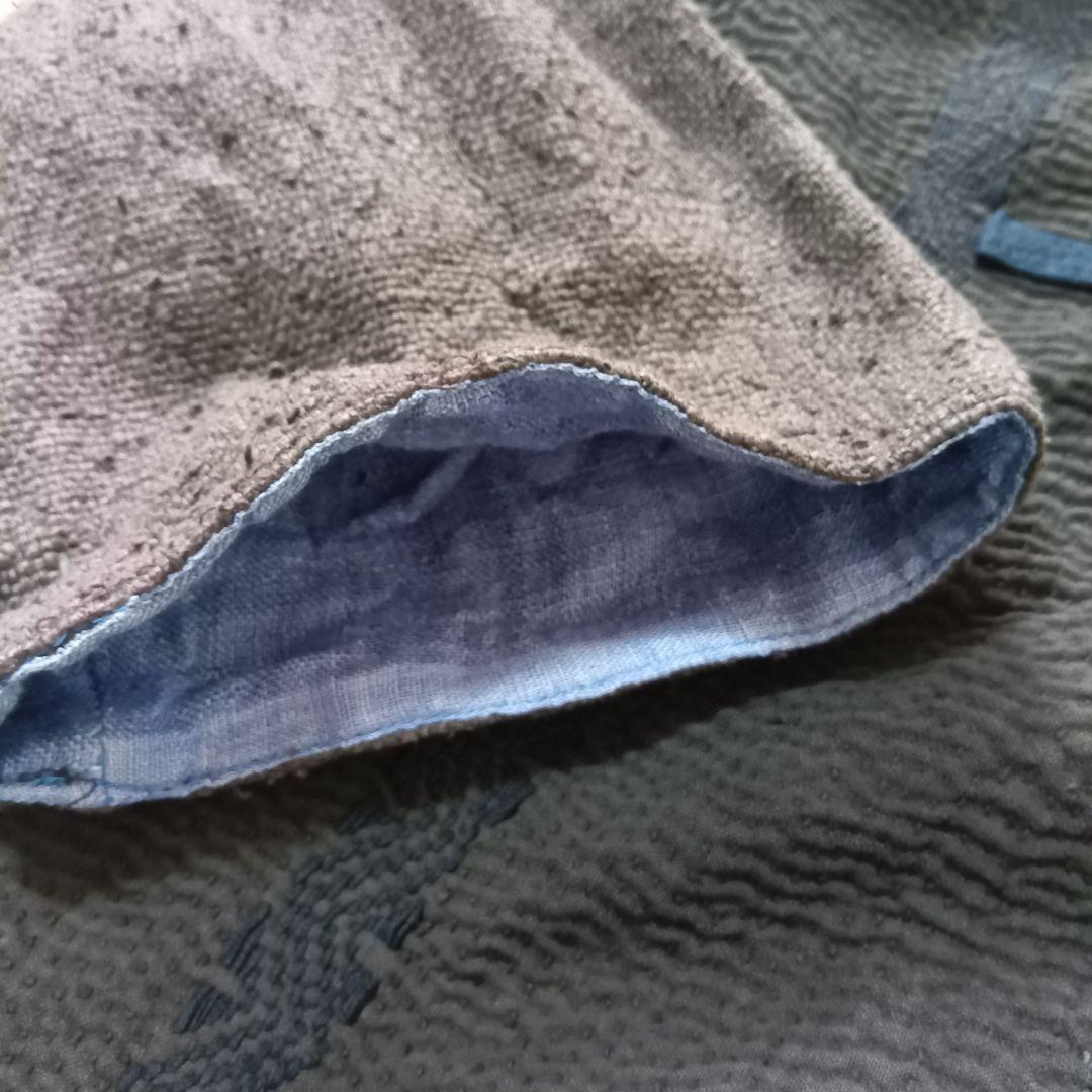 LEH　古錦衣　ハンテン　コットンシルク　L　日本製