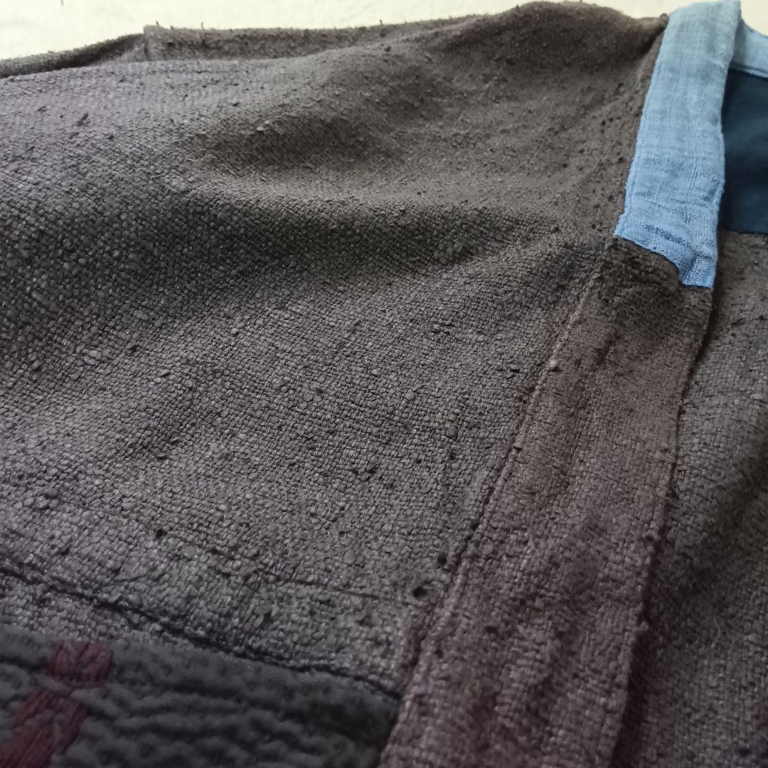 LEH　古錦衣　ハンテン　コットンシルク　L　日本製