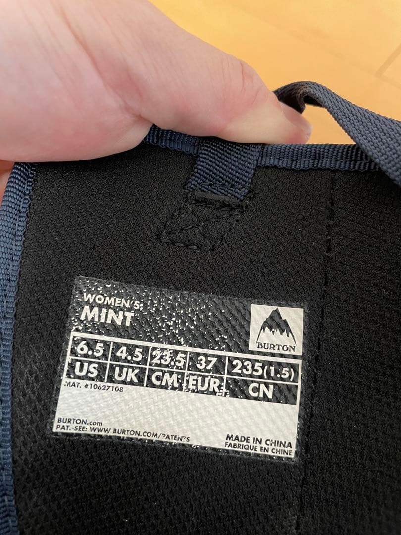 burton mint 23.5 バートンミント
