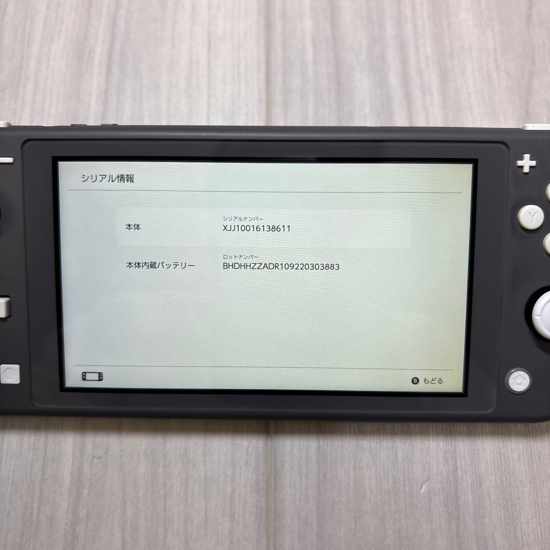 Nintendo Switch Lite ニンテンドースイッチライト グレー