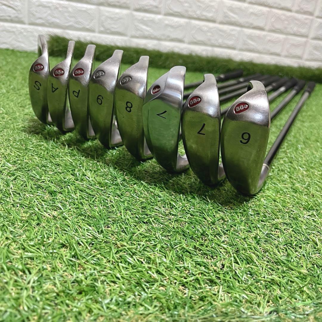 PRGR プロギア egg FORGED アイアン M-40 SR 8本セット