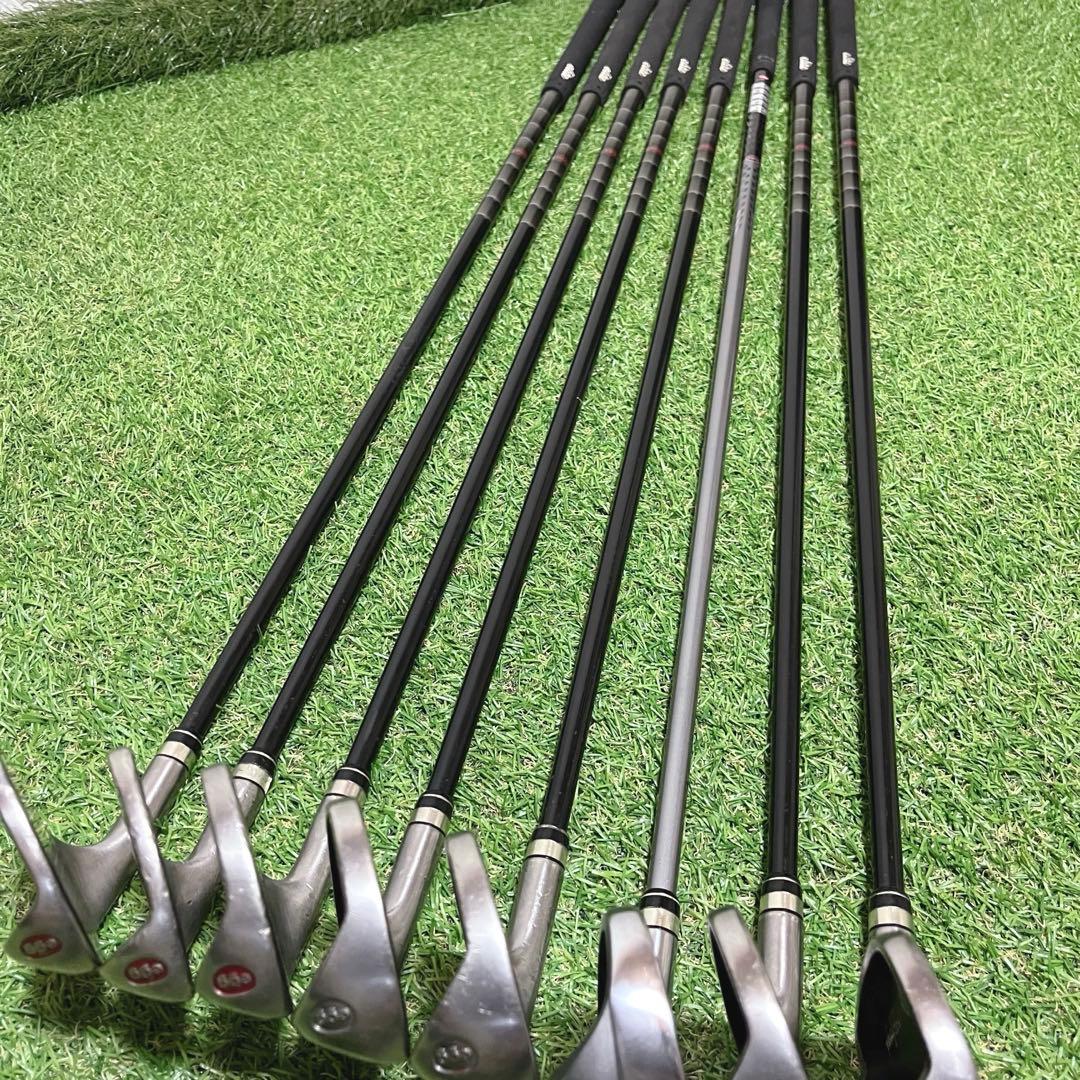 PRGR プロギア egg FORGED アイアン M-40 SR 8本セット