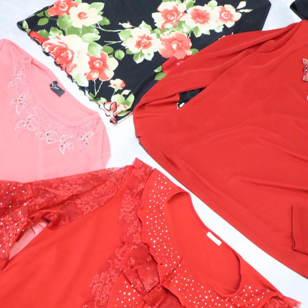 【美品 社交ダンス 衣装 レッスン着 まとめ売り】ブラウス トップス 12着