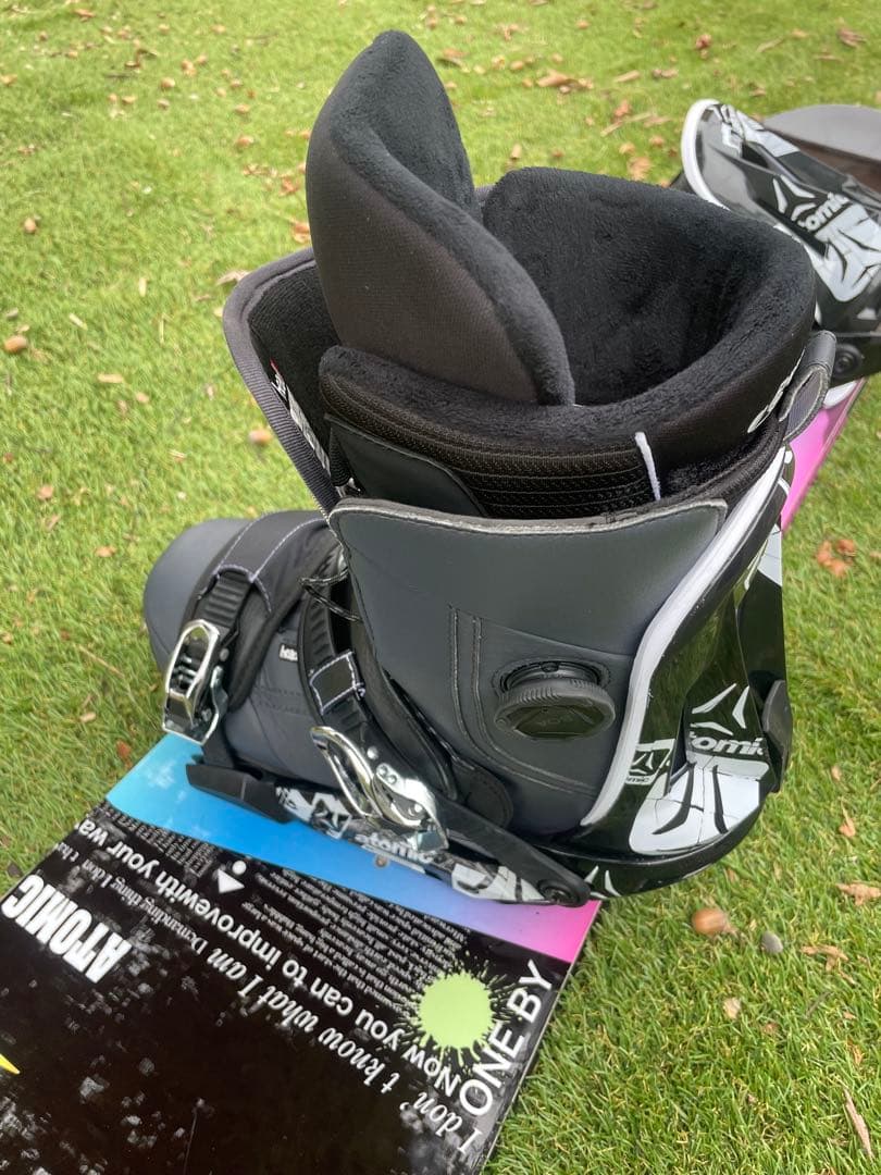 【早い者勝ち】ATMIC スノーボード ビンディング 152cm ボードケース付