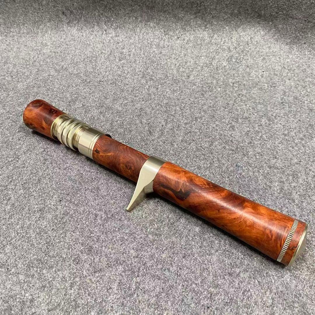 ★極上本花梨 ★スピニングタイプ　ボロンハンドル　トラウト用lure J147